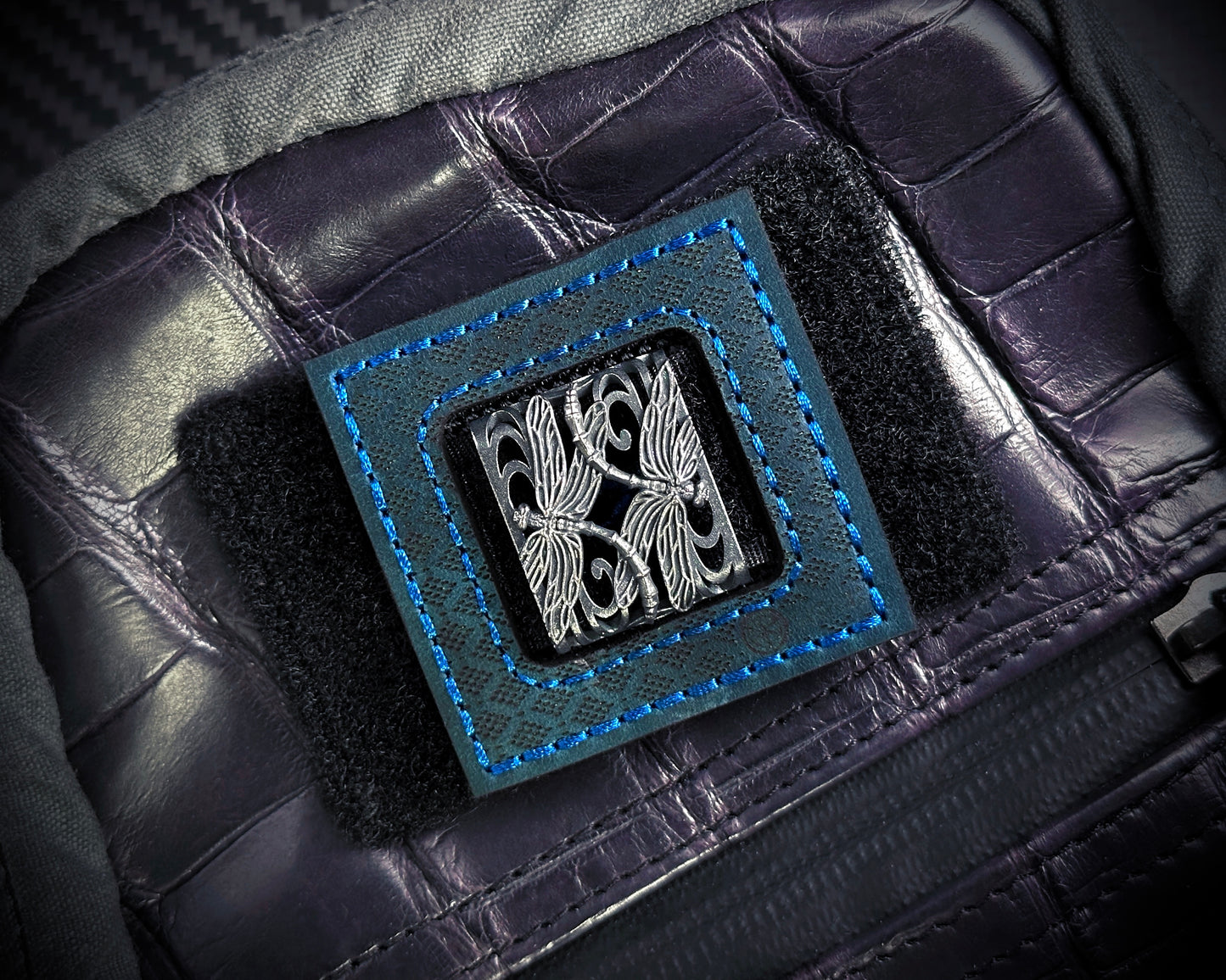 2x2 Leather Molle Square