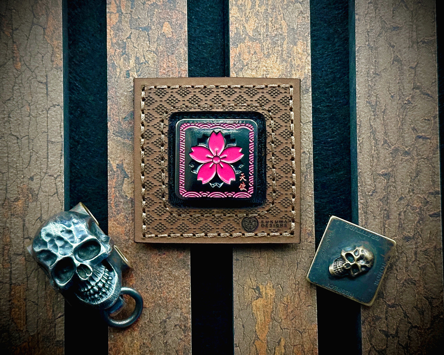 2x2 Leather Molle Square