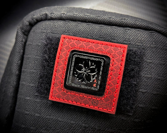 2x2 Leather Molle Square