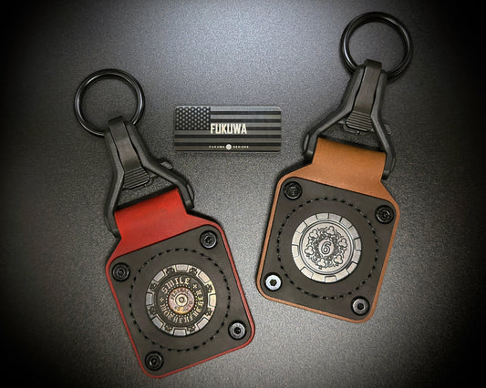 Tombstone Leather Chip Vault + Mini Metal Patriot Name Patch